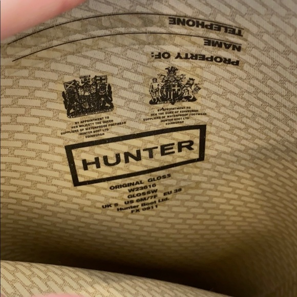 HUNTER RAINBOOTS - Picture 5 of 7